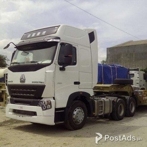 10 Wheeler HOWO-A7 Tractor Head, 420HP (Weichai Engine-D12.42) Tire-31 | PostAds PH