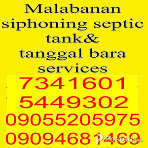 Malabanan siphoning septic tank and tanggal bara 7341601 09094681469 | PostAds PH
