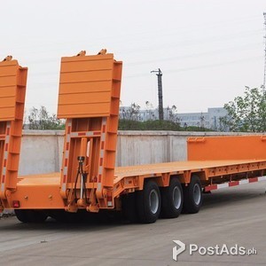 Tri-axle Lowbed Semi-Trailer 60 Tons 40 ft | PostAds PH