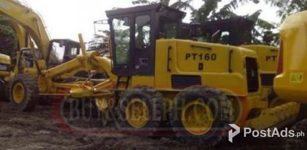 PT-160 Motor Grader with ripper, Engine: Cummins 6CTA8.3 13ft