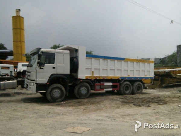 12 Wheeler HOWO-A7 Dump Truck, 420CBM EURO 4