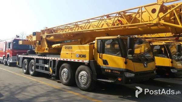 QY50B.5 TRUCK MOUNTED CRANE XCMG (55TONS) (Weichai Engine WD615.334)