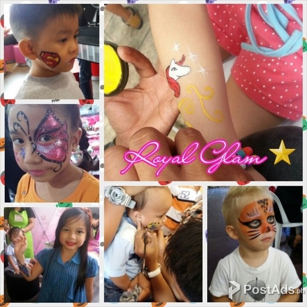 Nail Art Kiddie Salon Face Painting Glitter Tattoo in Metro Manila