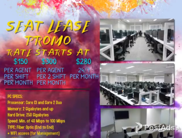 Call Center - Seat Lease