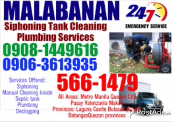 tubero malabanan sipsip siphoning septic tank plumbinST