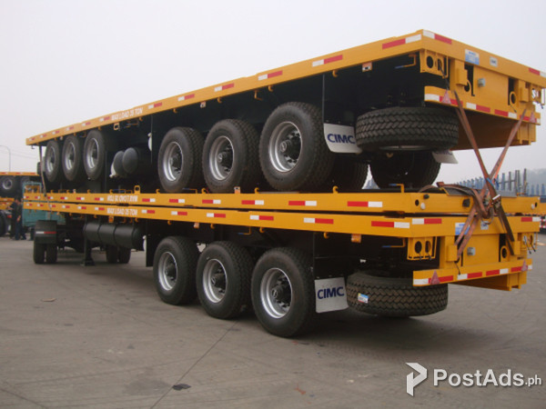 TRI AXLE FLATBED SEMI TRAILER 40FT BRAND NEW