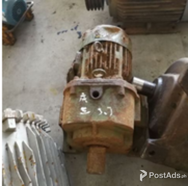 MITSUBISHI 3.7KW(5HP) gear reducer motor