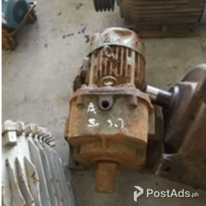 MITSUBISHI 3.7KW(5HP) gear reducer motor | PostAds PH