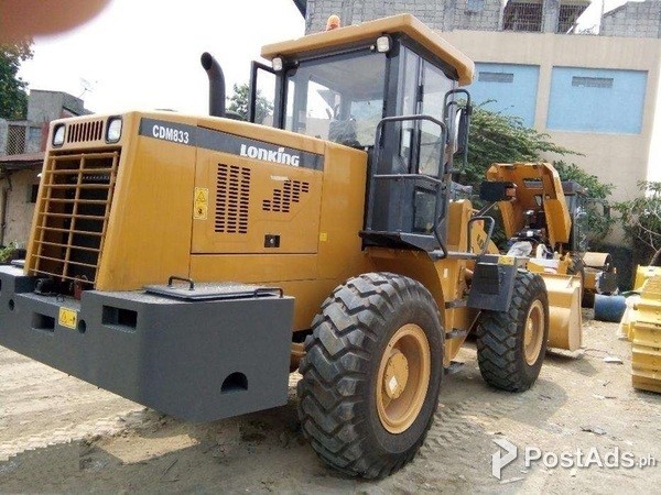 PAYLAODER CDM833 WHEEL LAODER 1.7CUBIC LONKING