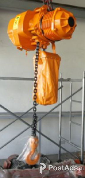 Double smooth 1T chain hoist