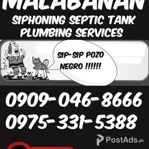 VALENZUELA MALABANAN SIPHONING SIPSIP POZO NEGRO 09090468666 SERVICES | PostAds PH