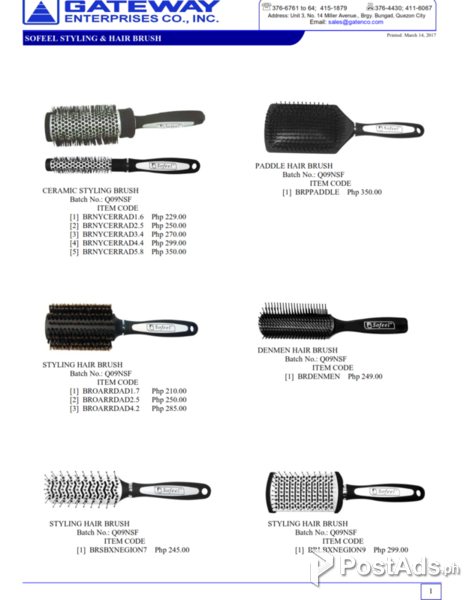 Hair Care Combs Hair brush for hair style ( SOFEEL )