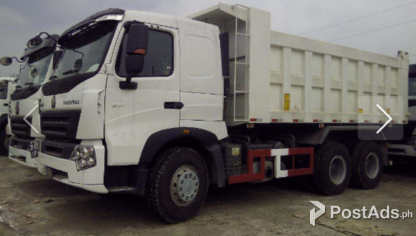 10 WHEELER DUMP TRUCK HOWO A7 SINOTRUK EURO 4 380HP