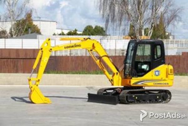 CDM6065 Lonking Hydraulic Excavator / Backhoe 1/4 Bucket Size 