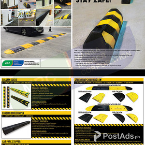 column guard parking speed humps loading dock | PostAds PH