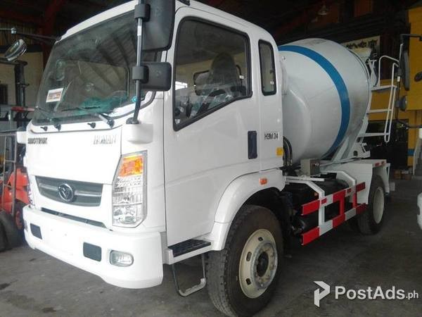 Homan H3 6 Wheeler Transit Mixer 4cbm 4x2 130hp Euro IV