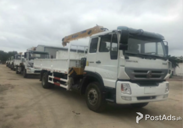 BRAND NEW HOMAN SINOTRUK 5TONS 6W BOOM TRUCK