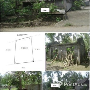 Residential lot with unfinished structured | PostAds PH