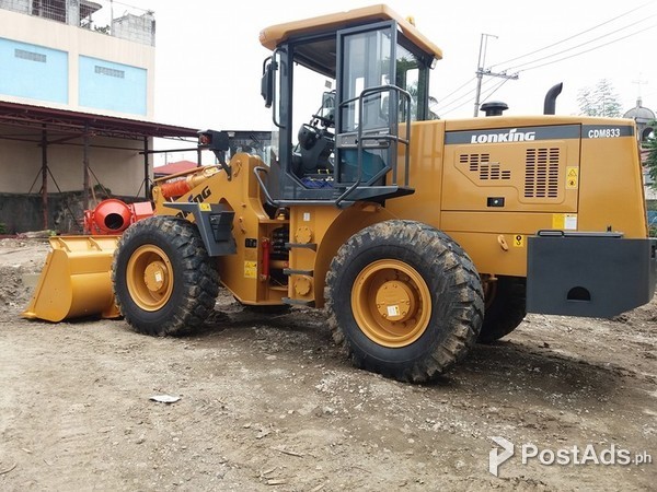 833cdm wheel loader 3.5 tons wechai engine