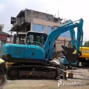 Jinggong JG80 Hydraulic Excavator (.25 to .30 m3) Chain-Type (Komatsu | PostAds PH