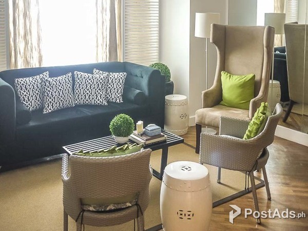 One Bedroom, Fully Furnished condo in Amorsolo Square