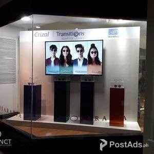 Window Display for eyeglasses | PostAds PH