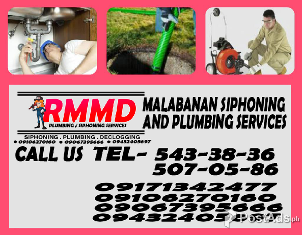 CAVITE RMMD MALABANAN SIPHONING SERVICES 09067395666/507-05-86