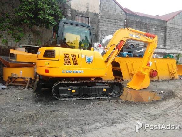 MINI BACKHOE CDM6065 KOMATSU PC60 LONKING NEW,