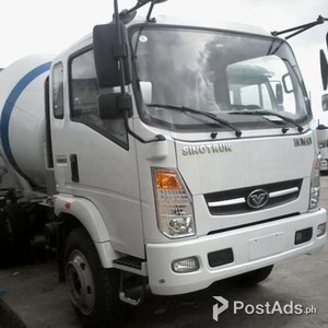 6 WHEELER TRANSIT MIXER TRUCK SINOTRUK 4 CUBIC HOMAN | PostAds PH