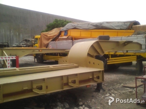 TRI-AXLE LOWBED SEMI TRAILER 60 TONS NEW