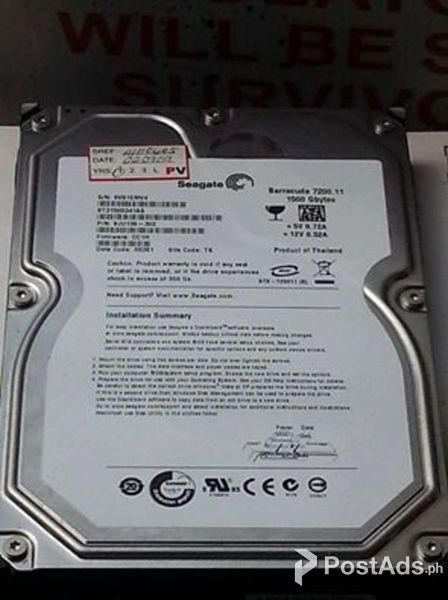 2TB Seagate Hard Disk