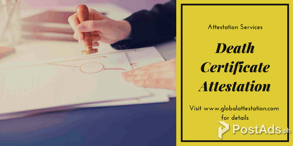 Death Certificate Attestation