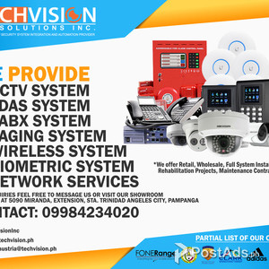CCTV System, FDAS System, PABX System, Paging System, Wireless System | PostAds PH