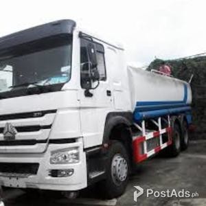 10 Wheeler HOWO A7 Water Truck, 371HP, 20KL with 2 Squirt Gun (Weichai | PostAds PH