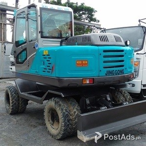 Jinggong JG80 Backhoe Wheel Type | PostAds PH