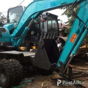 MINI BACKHOE WHEEL TYPE JINGGONG KOMATSU, | PostAds PH