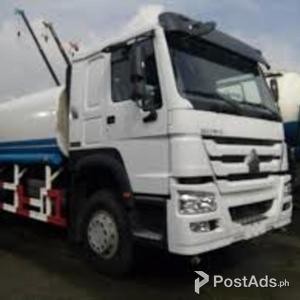 10 Wheeler HOWO A7 Water Truck, 371HP, 20KL | PostAds PH