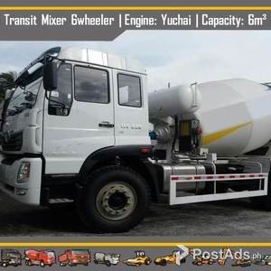 transit mixer ( euro 4) 6 wheeler - 4 cbm brand new for sales | PostAds PH