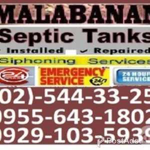 Akr Malabanan Siphoning and Plumbing Services Caloocan City/025443325 | PostAds PH