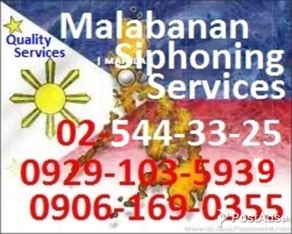 Akr Malabanan Siphoning Septic tank Service Caloocan City/025443325