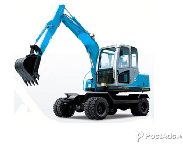BRAND  NEW UNIT!! JINGGONG JG608 Hydraulic Excavator (Wheel Type)