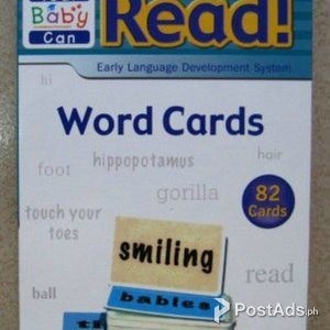 82pcs Word Cards of Your Baby Can Read | PostAds PH
