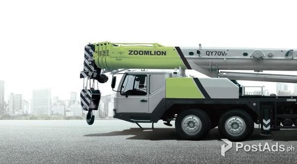 Mobile Truck Crane QY70 Zoomlion 70 tons