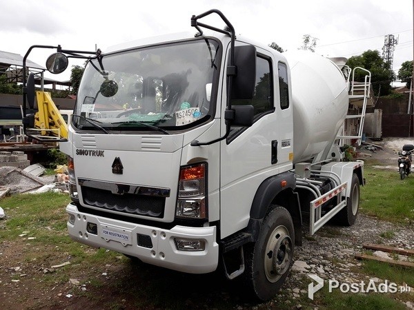 Sinotruk Homan Transit Mixer 4cubic 6wheeler