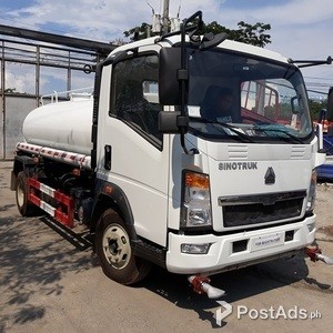 H3 Homan Water Truck 4KL Sprinkler Sinotruk 6wheeler | PostAds PH