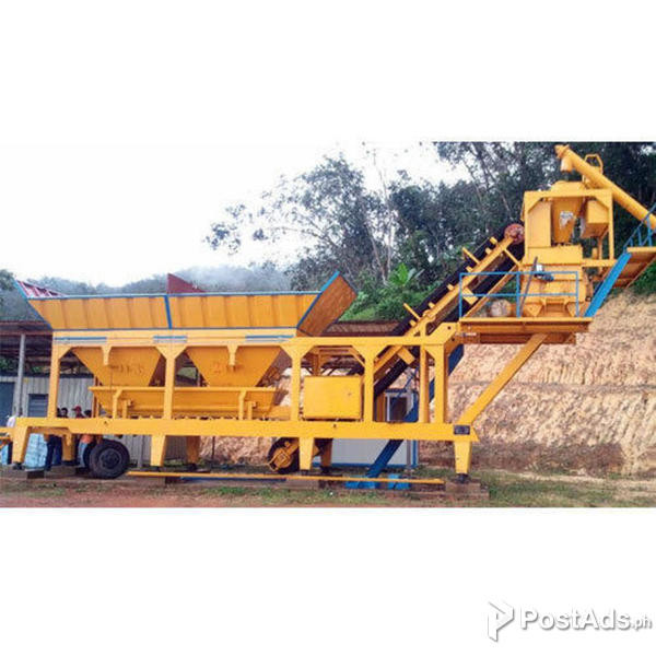 Brandnew Mobile Concrete Batching Plant YHZ35