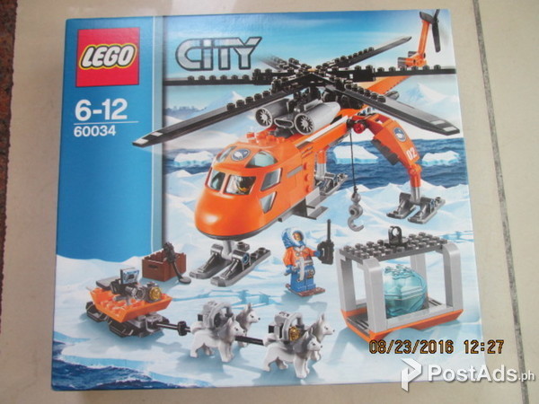 Lego City Arctic Helicrane 60034