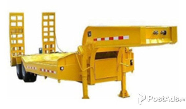 Two-Axle Lowbed Semi-Trailer 45Tons 