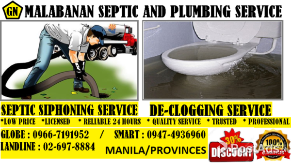 Caloocan Manila Malabanan Siphoning Services 09667191952/ 02-6978889
