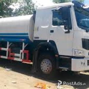 10 Wheeler HOWO A7 Water Truck, 371HP, 20KL with 2 Squirt Gu | PostAds PH